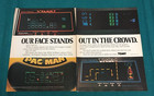 1982 Vintage : TOMYTRONIC "Video Game" 2 Page PRINT AD @ Scramble/PAC-MAN/Tron