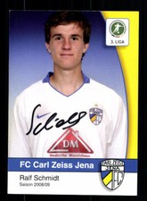 Ralf Schmidt autograph card Carl Zeiss Jena 2008-09 original + A 192805