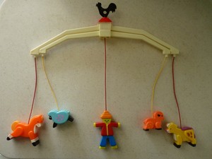 columpio fisher price granja