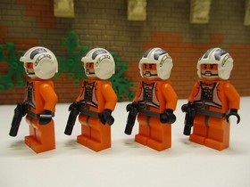 (O2/19) Lego STAR WARS 4x sw0260 Zev Senesca Snowspeeder Pilot from 8083 8089