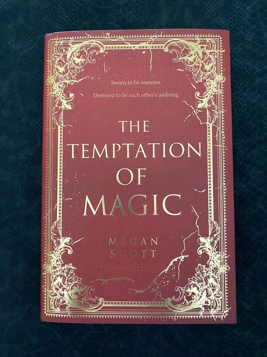 Fairyloot The Temptation Of Magic by Megan Scott SIGNED STENCILED