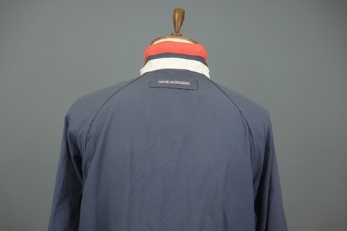 Paul & Shark Yachting Navy Nylon Long Sleeve Windbreaker Zip-Up Jacket Size XL - Picture 11 of 17