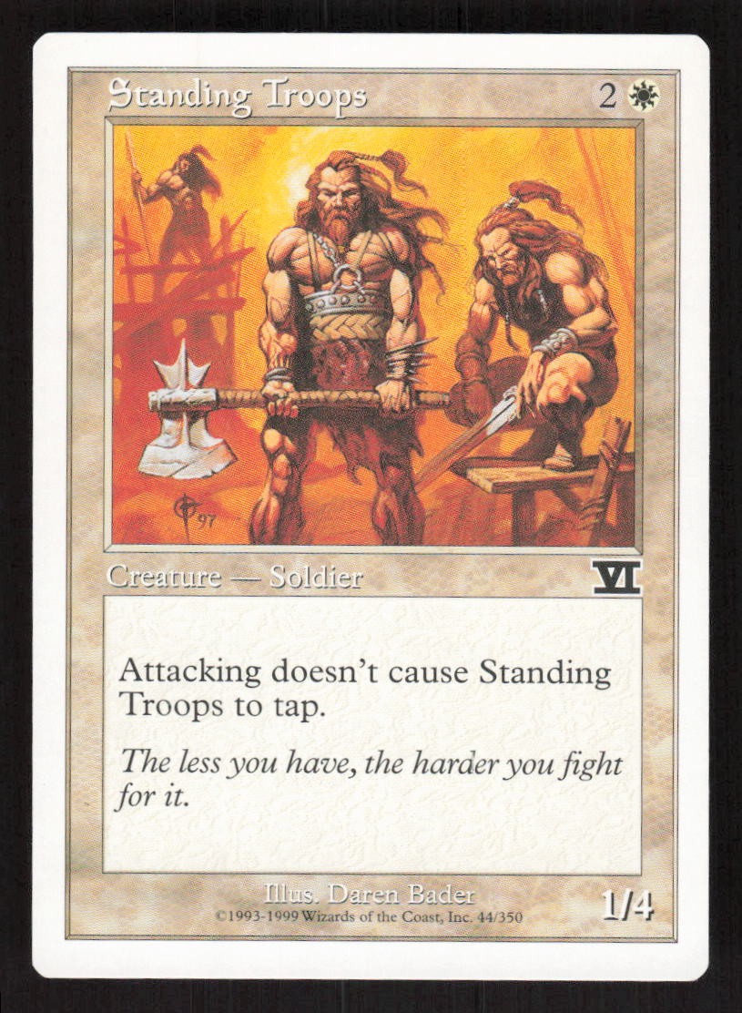1999 Standing Troops Classic Sixth Edition 44 MTG