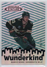 2022-23 Upper Deck Stature Wunderkind Green 93/150 Marco Rossi #W-16 vs3