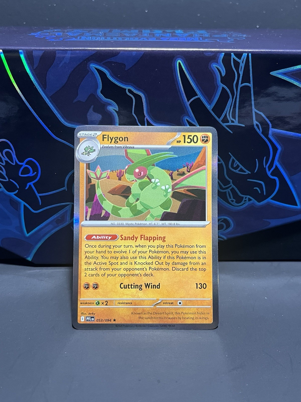 Flygon 053/094 - Holo Rare - Pokémon TCG: Phantasmal Flames - NM