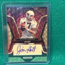 2025 Prizm Black Prizmatrix Jim Hart Auto Prizms Gold Vinyl Shimmer FOTL  #/5