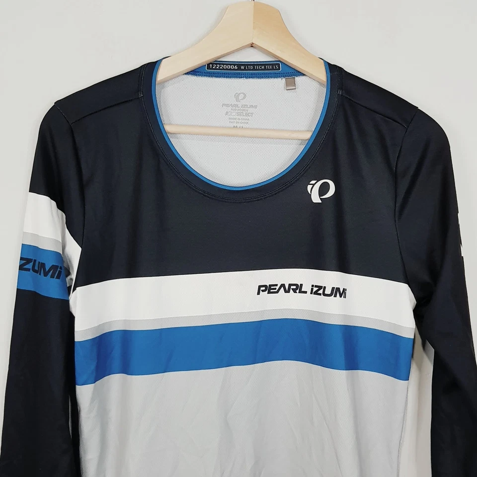 Camiseta PEARL IZUMI Feminina Tamanho M/G ou 12/14 Ciclismo Manga Longa LTD Tech - Imagem 2 de 4