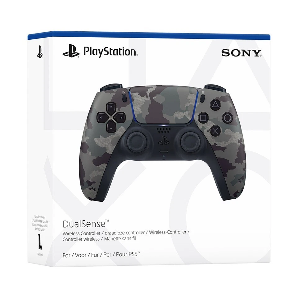 DualSense Wireless Controller Grey Camouflage - PS5
