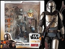 Star Wars The Mandalorian Grogu MAFEX Action Figure No.129 STAR WARS Disney Plus