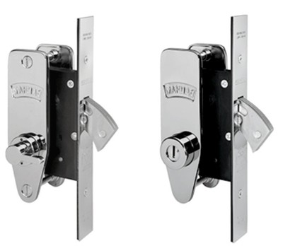 2 x Banham M2002 & M2003 Hochsicherheit Haustür Einsteckschlösser + Schlüssel.
