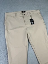 Under 510 Super Stretch Performance Pants Mens 40x28 Beige Activewear Chino