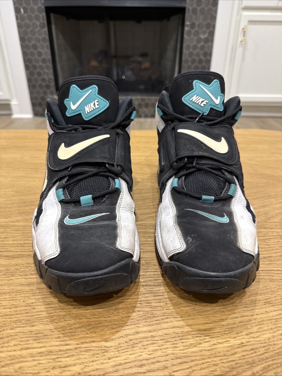 Nike Air Barrage Mid Black White Cabana Sneakers Shoes Size