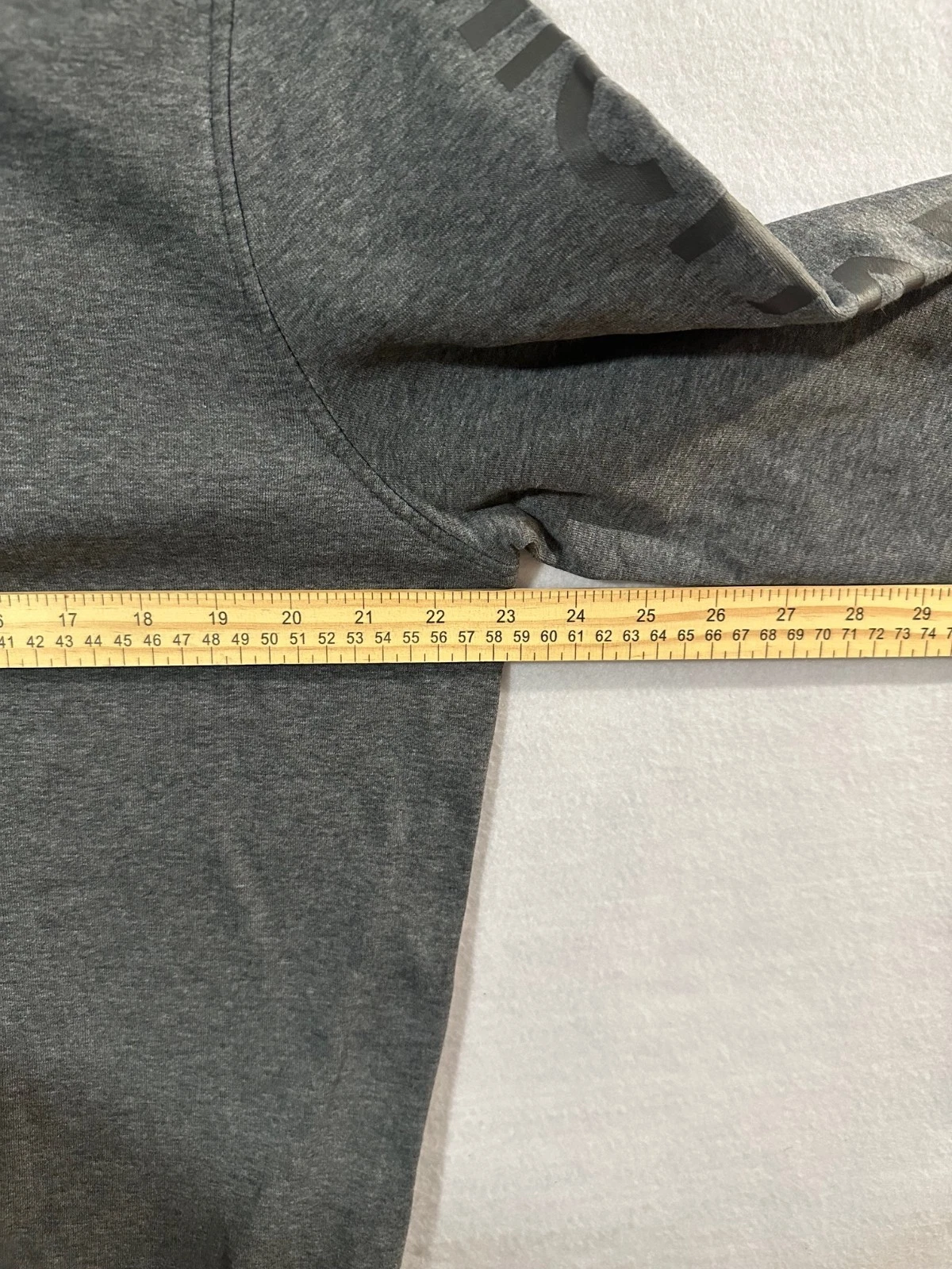 Felpa girocollo Michael Kors uomo grande logo manica pullover 1 4 zip taglia L