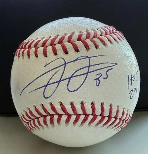 Frank Thomas Chicago White Sox Autographed Baseball with "HOF 2014" Inscription