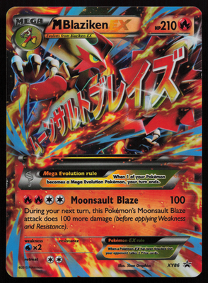MP M Blaziken EX XY86 Xy Promos Holo | eBay