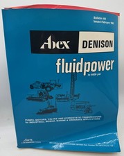 Abex Denison Fluidpower Bulletin 440 1985 motors pumps valves hydraulic