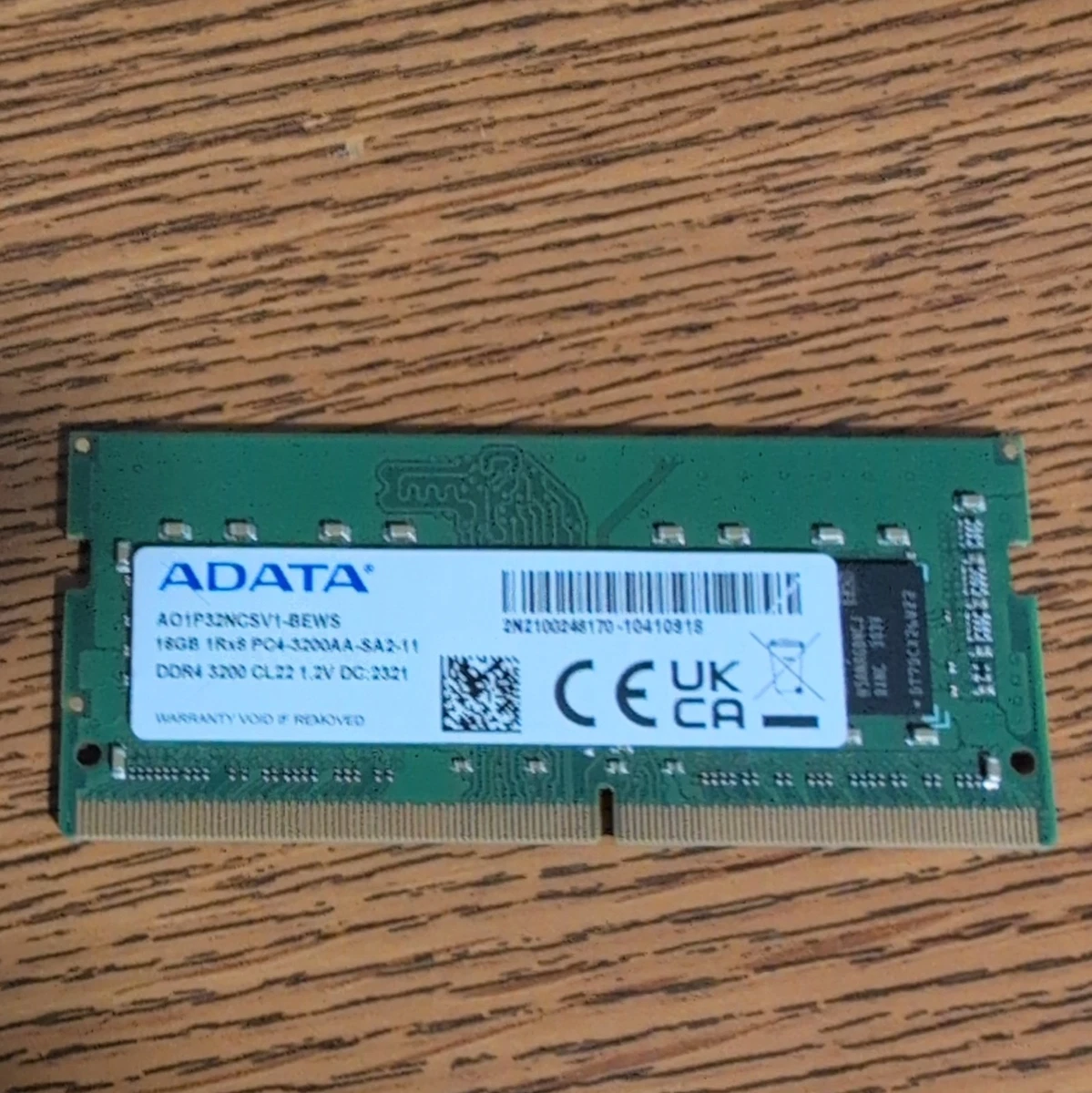 ADATA DDR4 SDRAM 16 GB Capacity per Module Memory (RAM) for sale