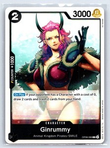Ginrummy OP08-086 Two Legends Common One Piece Card