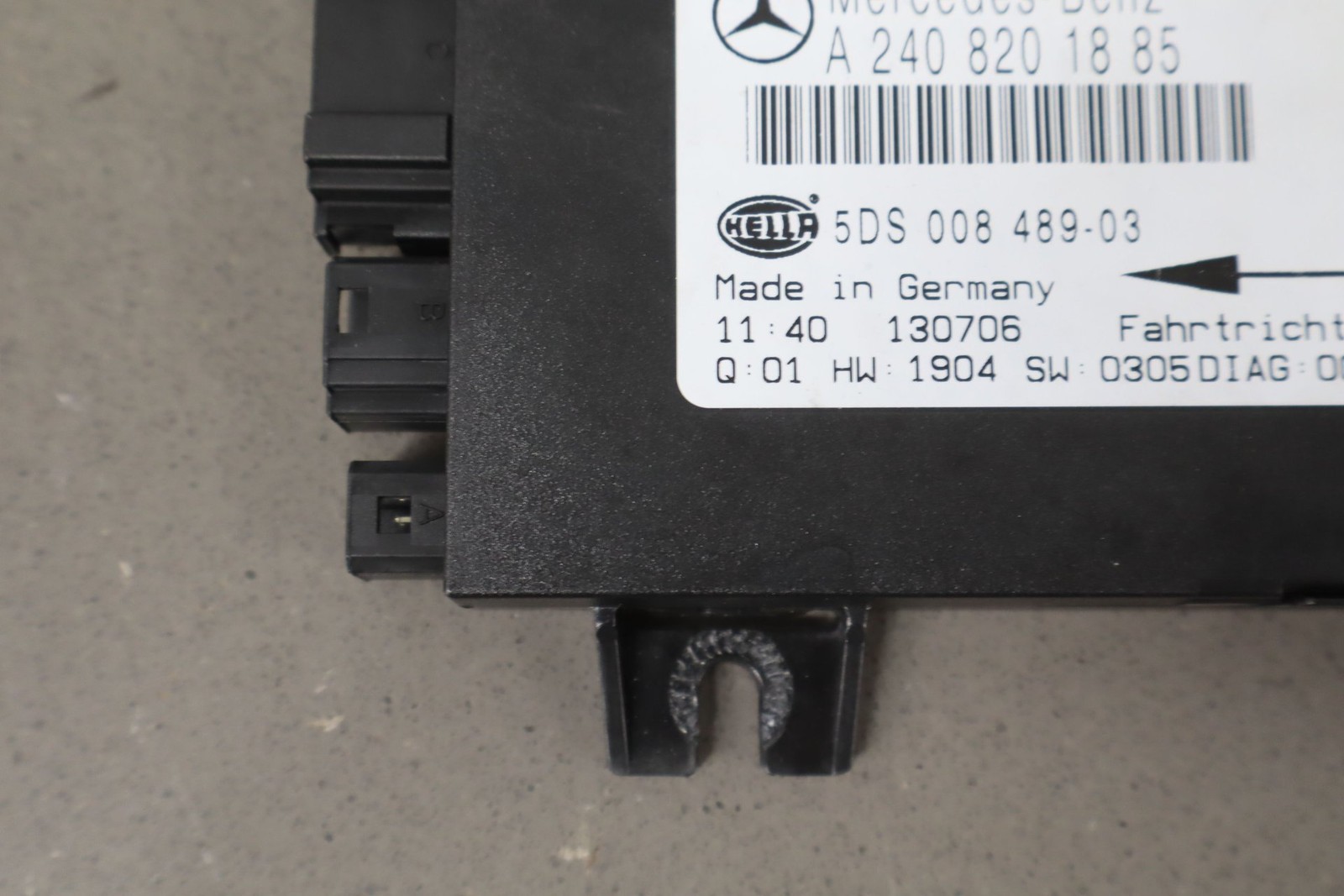 Maybach 57 2007 Control unit