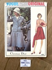 Vintage 1970s Vogue Paris Original Christian ...