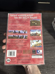 Magic Carpet (Sega Saturn, 1996) w/ Manual CIB See Pics