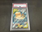 EEVEE & SNORLAX GX TAG TEAM 171/181 POKEMON SUN & MOON HOLO RARE PSA 10