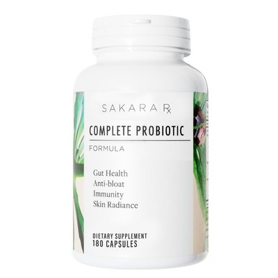 Probiotic Supplement 180 Capsules Digestive Health Women Gut SAKARA Complete
