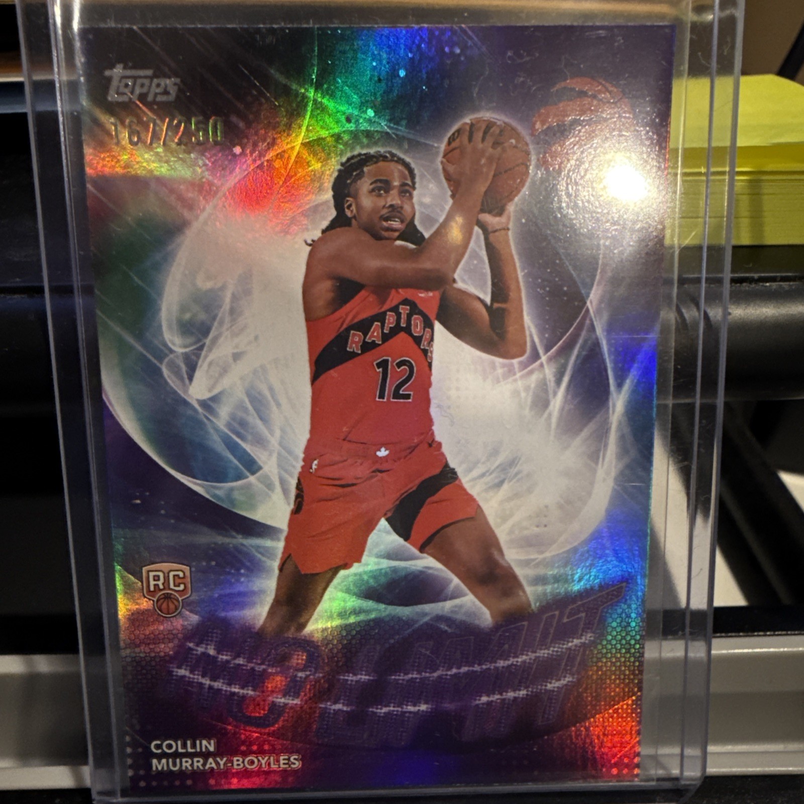 2025-26 Topps COLLIN MURRAY-BOYLES No Limit RC Purple /250 Raptors Rookie