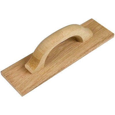 HI-CRAFT  Hand Float,Mahogany Blade,3 1/2''W,12''L 819PX7