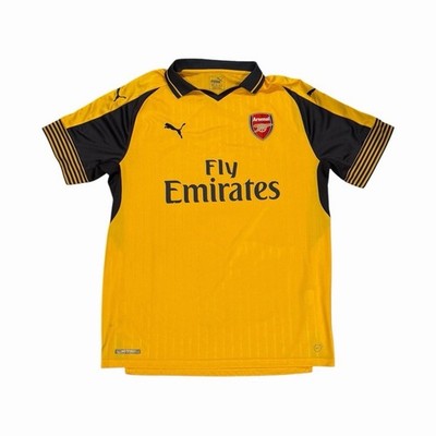 Puma Arsenal Fly Emirates Soccer Jersey Mens XL 2016/2017 Away