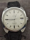 Omega Seamaster Cosmic 34mm Silver Tone Crosshair Date Dial Automatic Mens Watch