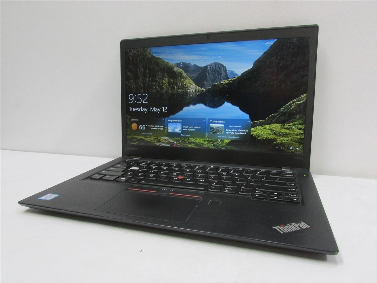 Lenovo ThinkPad T470S 256 GB SSD Capacity Notebooks/Laptops for