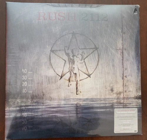 NEW SEALED 3 LP 200g VINYL/ Rush/2112 40th Anniversary/ Slipmat, Booklet, Insert