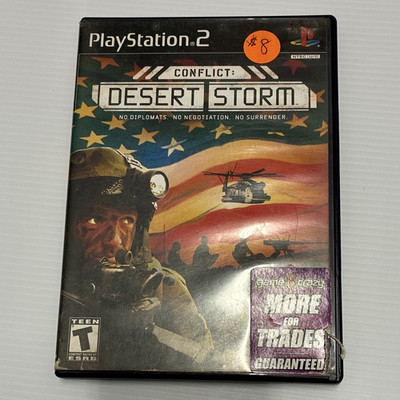Conflict: Desert Storm (Sony PlayStation 2 PS2) T Disc+Case Manual