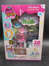 Suite Spaces KITCHEN Pretend Play Furniture Set For 3 - 4" Dolls - 20 Pcs - NIB