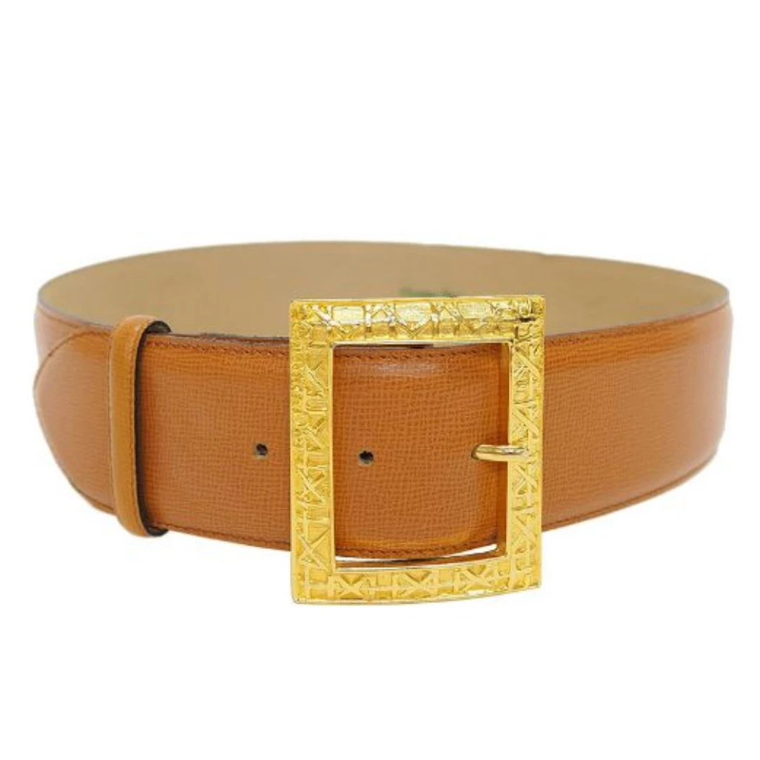 Ceinture Christian Dior vintage parisienne chameau