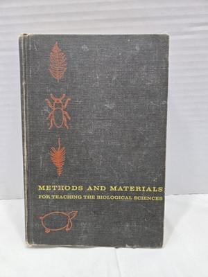 Methods And Materials For Teaching The Biological Sciences 1962 2nd Edition Good