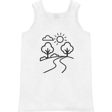 'Sunny Park Walk' Adult Vest / Tank Top AV056693