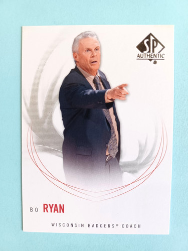 Bo Ryan #95 2010 SP Authentic card