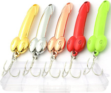 5Pcs Funny Fishing Lures for Men Freshwater Saltwater Fishing Equipment Fishing