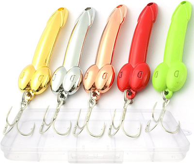 5Pcs Funny Fishing Lures for Men Freshwater Saltwater Fishing Equipment  Fishing | eBay