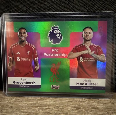 Liverpool 05/99 Pro Partnership Gravenberch Mac Allister Topps Premier League
