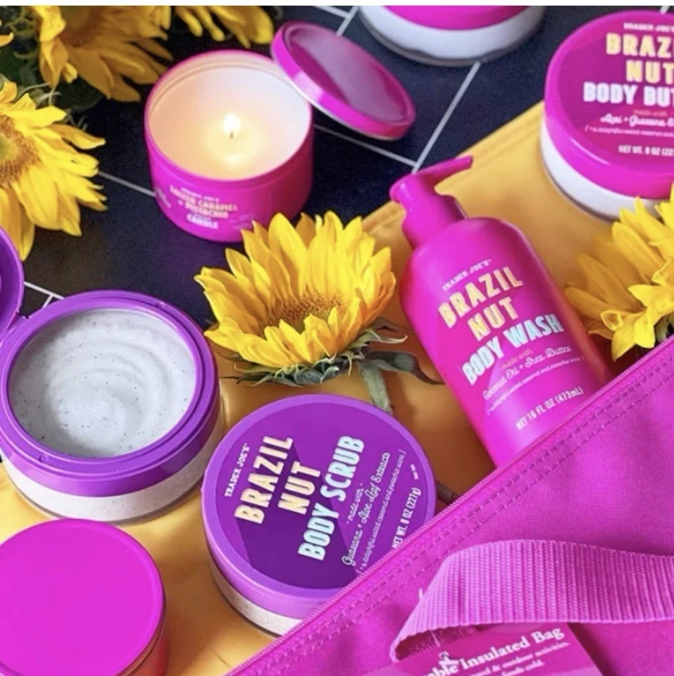 Loción crema hidratante Trader Joe’s Brazil Nut Body Butter 8 oz NUEVA sellada Foto 3 de 4