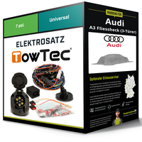 Elektrosatz 7-Pol Universell FüR Audi A3 Fliessheck (3-TüRer) 09.1996-05.2003