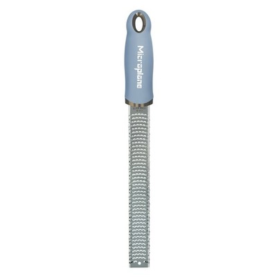 Premium Classic Zester Reibe blau Edelstahl Foto-ätzung Kochen