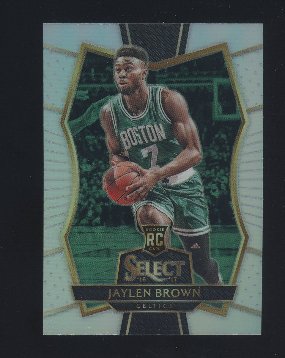 2016-17 PANINI SELECT SILVER PRIZM #174 JAYLEN BROWN ROOKIE RC