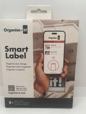 Organize-It! Smart Label 8-Pack For Efficient Storage Management