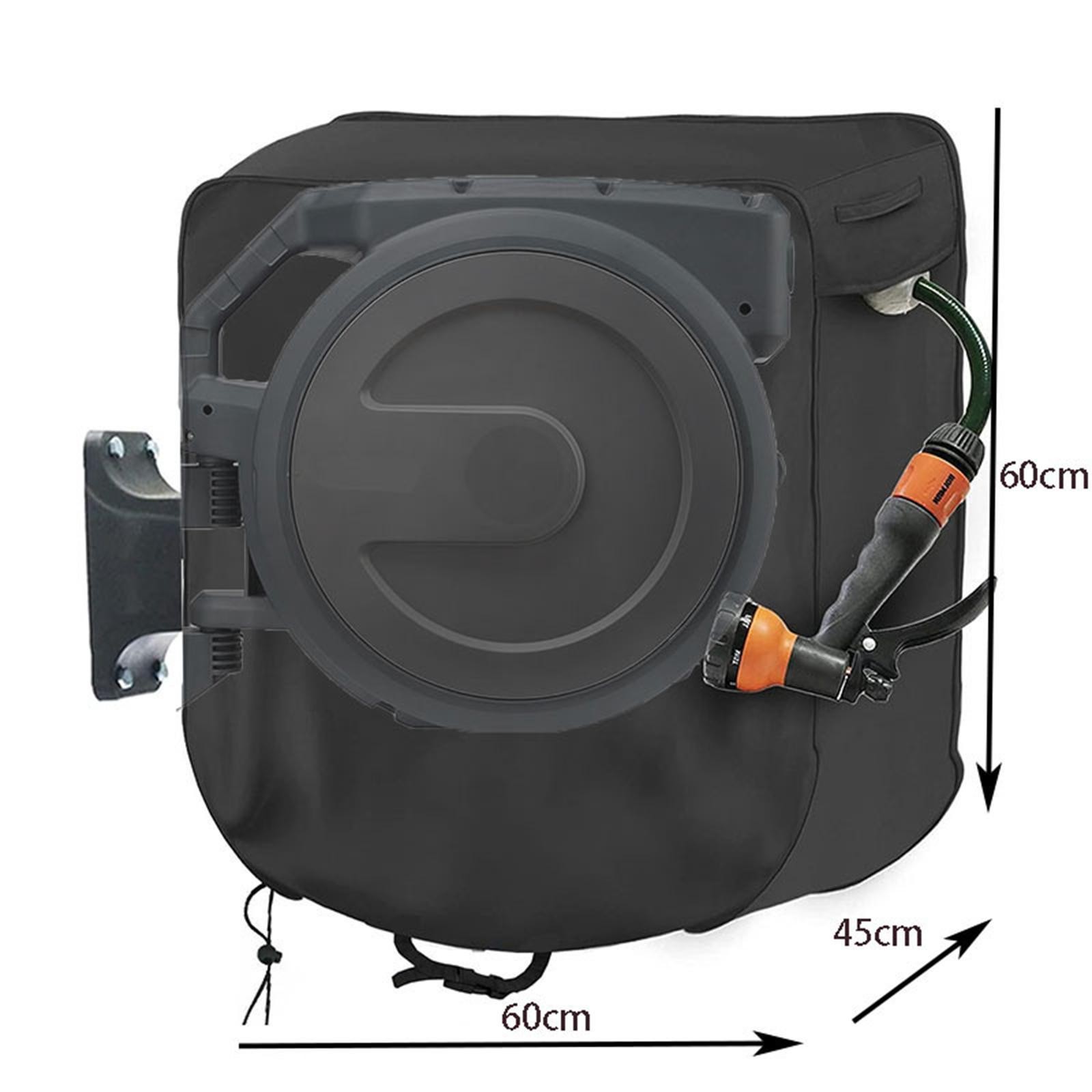 Garden Hose Reel Cover Outdoor Covers Rainproof Easy to Remove Portable Garden