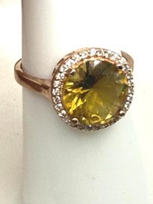 2 CT Genuine Zultanite Ring |Size 7.5 | Rose Gold Vermeil | Retail Value $1,000