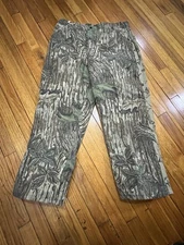 Vintage Duxback Realtree Insulated Camo Pants Men's 36x27 Made in USA